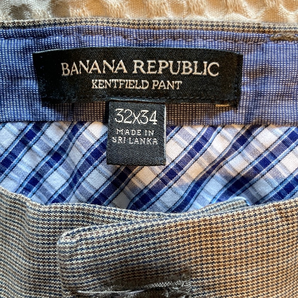 Banana Republic Kentfield Pant slim fit 32x34